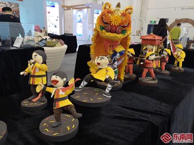 紙張妙變藝術品 多彩紙藝“點亮”文博會