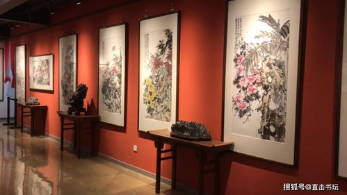 孫飛中國畫作品展今日在水香洲文化藝術中心舉行
