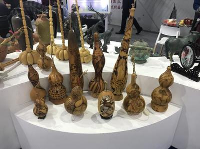 文博會展會上的葫蘆