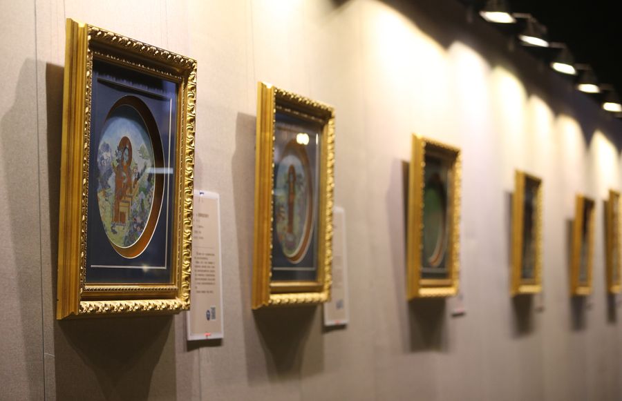 “首屆陶瓷唐卡展”亮相北京天壇藝術(shù)館(14)