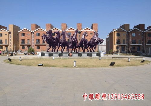 青銅馬踏飛燕 陽銅雕塑馬加工廠