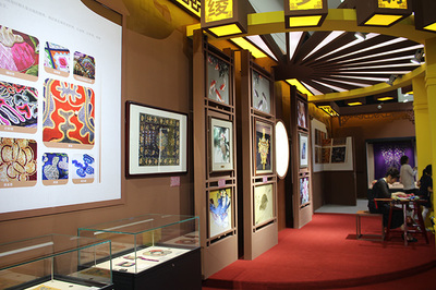 “中國桑蠶絲綢文化展”在農展館開幕