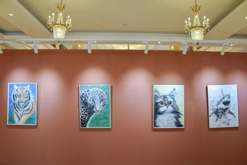 榮成市少兒美術作品展 那香海業主陸偉民中國山水畫小品展于文化藝術中心開展